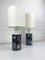 Danish Modern Ceramic Table Lamps by Inge-Lise Koefoed for Royal Copenhagen / Fog & Mørup, 1960s, Set of 2 5