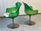 Green Champagne Chairs by Estelle and Erwin Laverne for New Forms, 1957, Set of 2, Image 2