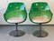 Green Champagne Chairs by Estelle and Erwin Laverne for New Forms, 1957, Set of 2 1