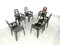 Boston Chairs by Pierre Paulin for Henry Massonnet, 1988, Set of 6, Image 6