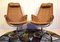 Swedish Leather Jetson Dakota Swivel Easy Chairs by Bruno Mathsson for Dux, 1990s, Set of 2 1