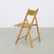 Folding Chair in Webbing & Wood attributed to Habitat, 1980s 5