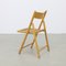 Folding Chair in Webbing & Wood attributed to Habitat, 1980s, Image 5