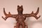 19th Century Black Forest Bear Coat Rack in Carved Wood, Image 14