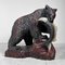 Hokkaido Artist, Kibori Kuma Bear, Japan, 1960s, Wood, Image 5