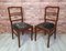 Art Deco Oak Dining Chairs, 1890s, Set of 2 1