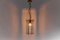 Light Cut Glass and Brass Ceiling Lamp in the style of Adolf Loos Lobmeyr, Austria, 1930s, Image 2