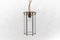 Leichte Deckenlampe aus geschliffenem Glas & Messing im Stil von Adolf Loos Lobmeyr, Österreich, 1930er 3