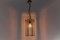 Light Cut Glass and Brass Ceiling Lamp in the style of Adolf Loos Lobmeyr, Austria, 1930s, Image 4