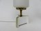 Night Stand Lamps in Brass and Glass, 1950s, Set of 2, Image 3