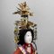 Muñeca Emperatriz Hina Ningyo decorativa Taishō, Japón, años 20, Imagen 2