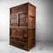 Traditioneller japanischer Tansu Schrank, 1920er, 2er Set 7