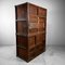 Traditional Japanese Tansu Storage Cabinet, 1920s, Set of 2 9