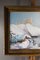 Paisaje de montaña bajo la nieve, años 50, pintura al óleo, Imagen 7