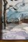 Paesaggio di montagna sotto la neve, anni '50, dipinto a olio, Immagine 6