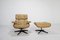 Lounge Chair with Footstool by Ray & Charles Eames, 1970s, Set of 2, Image 3