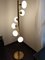 Brass and Murano Glass Spiral Floor Lamp 5