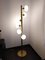 Lámpara de pie en espiral de latón y cristal de Murano, Imagen 11
