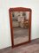 Espejo francés vintage con marco de roble tallado, años 30, Imagen 21