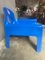 Poltrona modello 4794 blu di Gae Aulenti per Kartell, 1974, Immagine 5