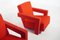 Utrecht 637 Lounge Chairs by Gerrit Rietveld for Cassina, 1990s, Set of 2 3