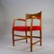 City Hall Chair in Oak by Hans J. Wegner & Arne Jacobsen, 1950s 1