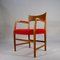City Hall Chair in Oak by Hans J. Wegner & Arne Jacobsen, 1950s, Image 1