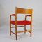City Hall Chair in Oak by Hans J. Wegner & Arne Jacobsen, 1950s, Image 4