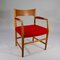 City Hall Chair in Oak by Hans J. Wegner & Arne Jacobsen, 1950s, Image 3