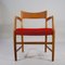 City Hall Chair aus Eiche von Hans J. Wegner & Arne Jacobsen, 1950er 5