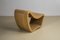 Italian Sculptural Session in Curved Wood, 1970s, Image 3