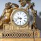 Orologio Louis Seize Mantel con cassa in legno dorato, Immagine 6