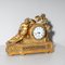 Orologio Louis Seize Mantel con cassa in legno dorato, Immagine 4