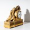 Orologio Louis Seize Mantel con cassa in legno dorato, Immagine 7