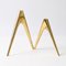 Mid-Century German Brass Candleholder, 1960s, Image 1