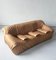 Camel Leather 3-Seater Sofa attributed to Annie Hieronimus for Cinna Ligne Roset, 1973, Image 6