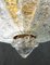 Lámpara de araña vintage de cristal de Murano, años 90, Imagen 14
