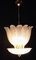 Lámpara de araña vintage de cristal de Murano, años 90, Imagen 2