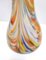 Grand Vase en Verre Orange Fenicio attribué à Fratelli Toso, Italie, 1960s 12