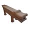 Banc Cocodrile Vintage en Osier 1