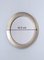 Round Narciso Mirror with Steel Frame attributed to Sergio Mazza for Artemide, Italy, 1950s 8