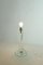 Murano Glas & Messing Lampe, Italien, 1940er 9