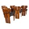 Africa Chairs by Tobia & Afra Scarpa for Maxalto, 1976, Set of 6 7