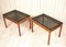 Swedish Teak and Glass Side Tables, 1960s, Set of 2 7