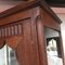 Oak Cabinet with Cut Crystal Glass Doors, 1932 6