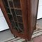 Oak Cabinet with Cut Crystal Glass Doors, 1932 35