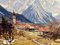 Fritz Schwaiger, April in the Mountains, años 20, óleo sobre lienzo, Imagen 10