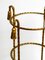 Mid-Century Italian Regency Gilded Iron Round Side Table from Li Puma Firenze, 1960s 13