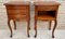 Louis XVI Style Nightstands with Drawers and Cabriole Legs, 1960s, Set of 2, Image 2