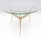 Italian Bronze and Glass Coffee Table attributed to Cesare Lacca for Fontana Arte, 1950s 1